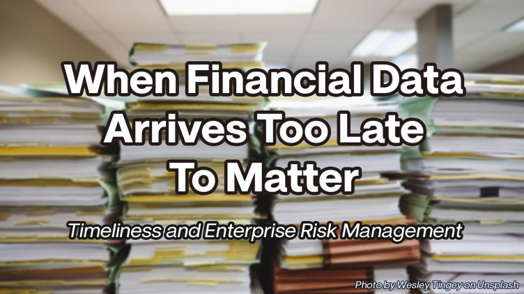 When Financial Data Arrives Too Late To Matter